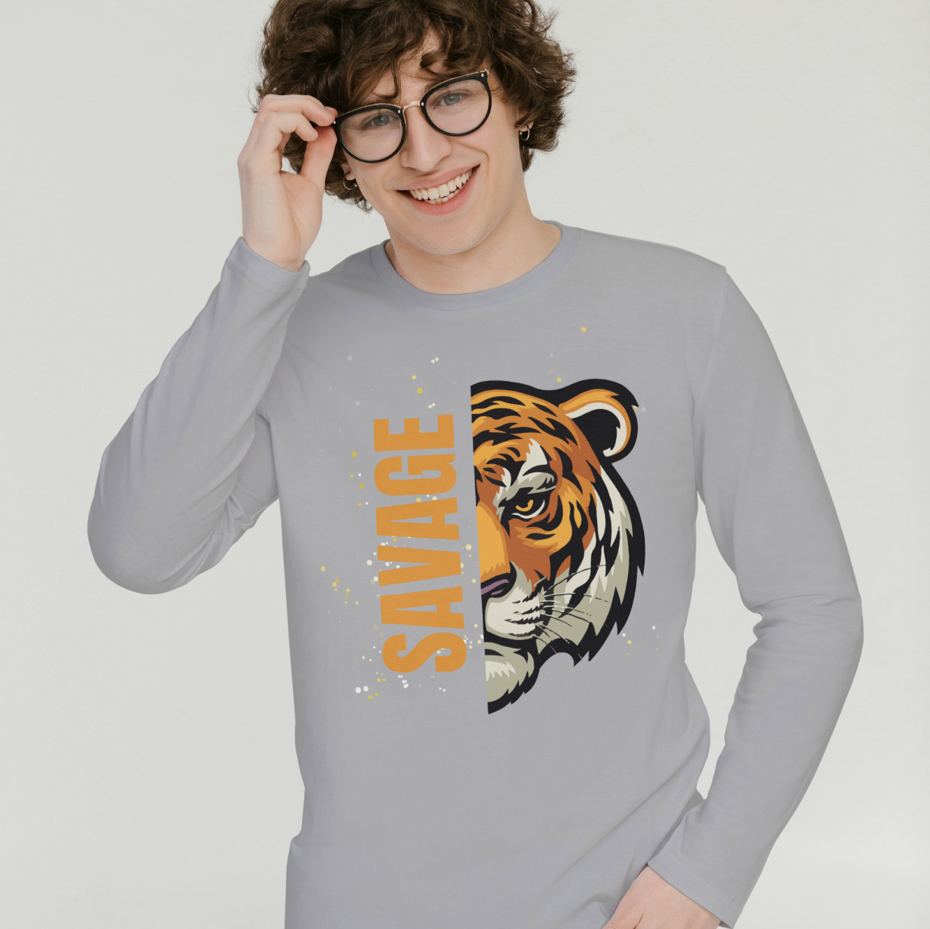 Men Cotton Full Sleeves Printed T-Shirt TTF-202