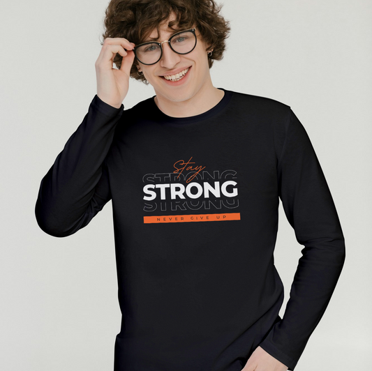 Men Cotton Full Sleeves T-Shirt TTF-203