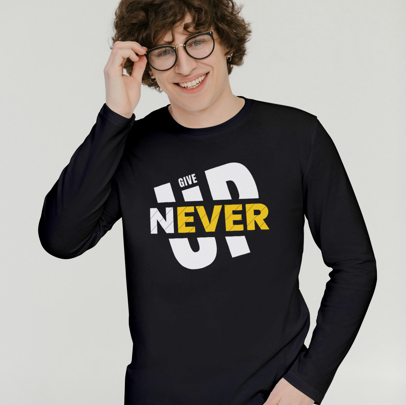 Men Cotton Full Sleeves T-Shirt TTF-204