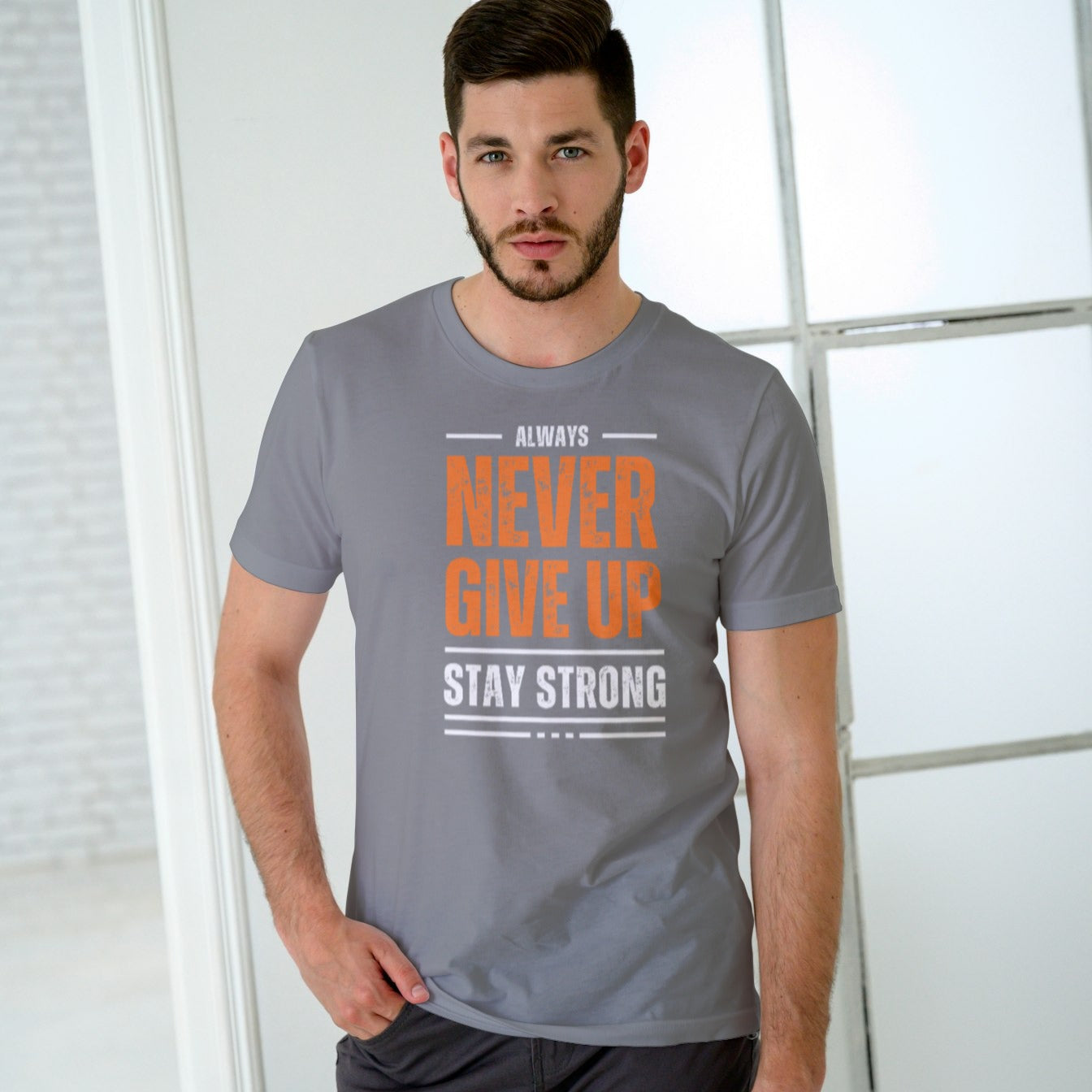 Men Cotton T-Shirt TTF-001