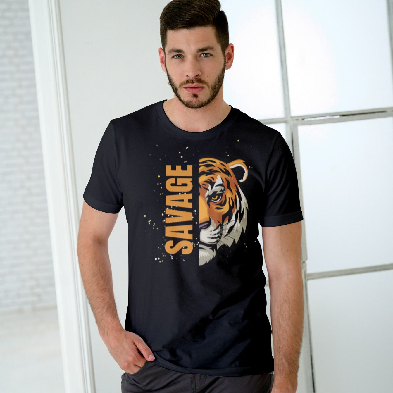 Men Cotton T-Shirt TTF-008