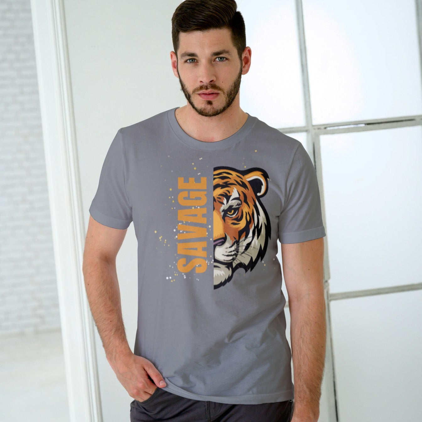 Men Cotton T-Shirt TTF-008