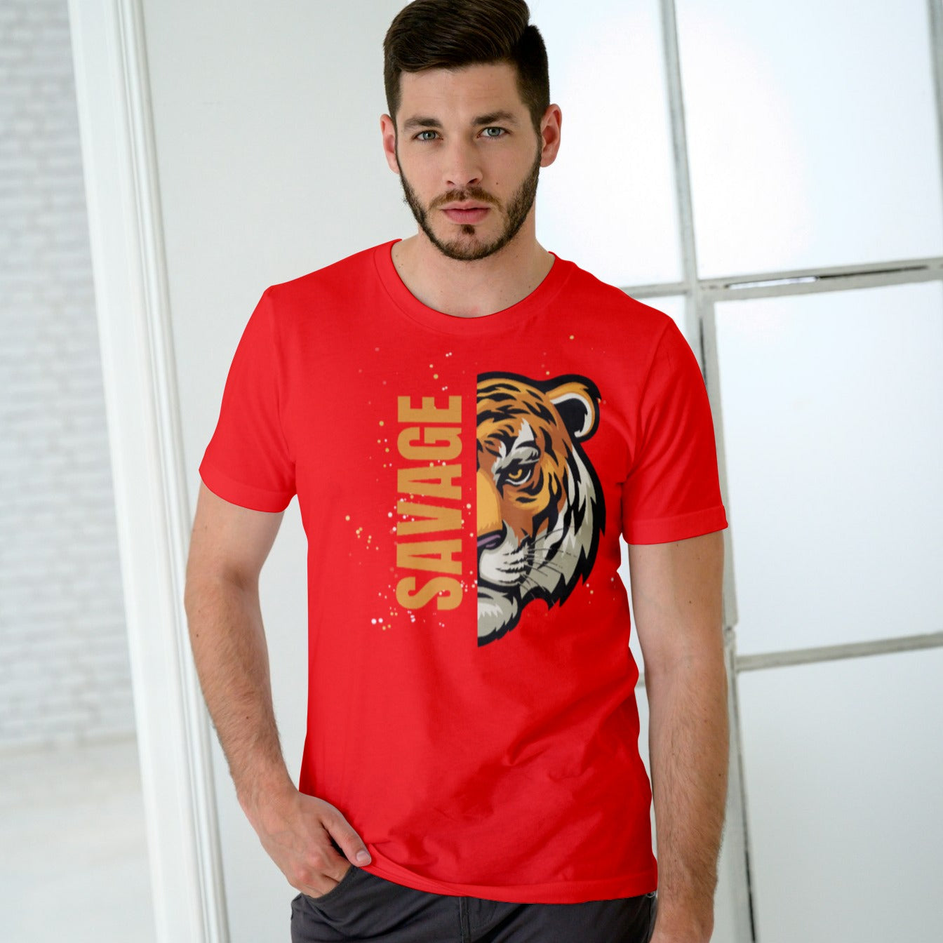 Men Cotton T-Shirt TTF-008