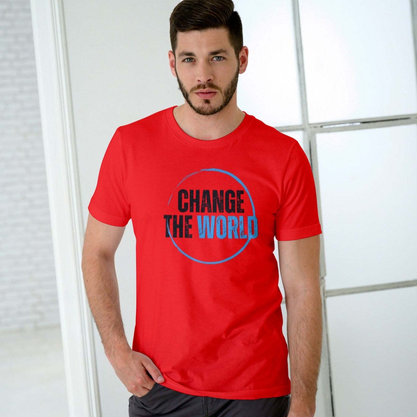 Men Cotton T-Shirt TTF-015