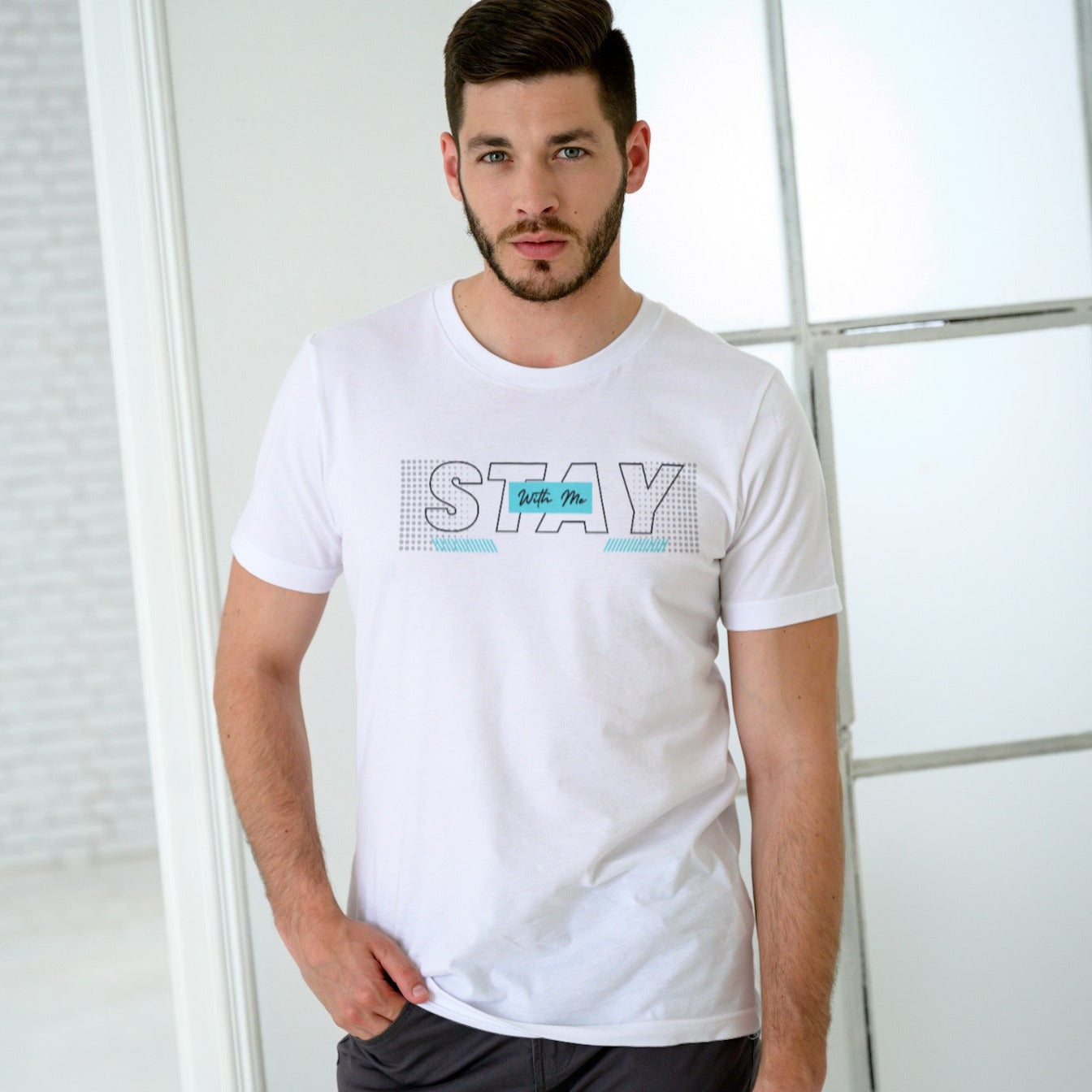 Men Cotton  T-Shirt TTF-028