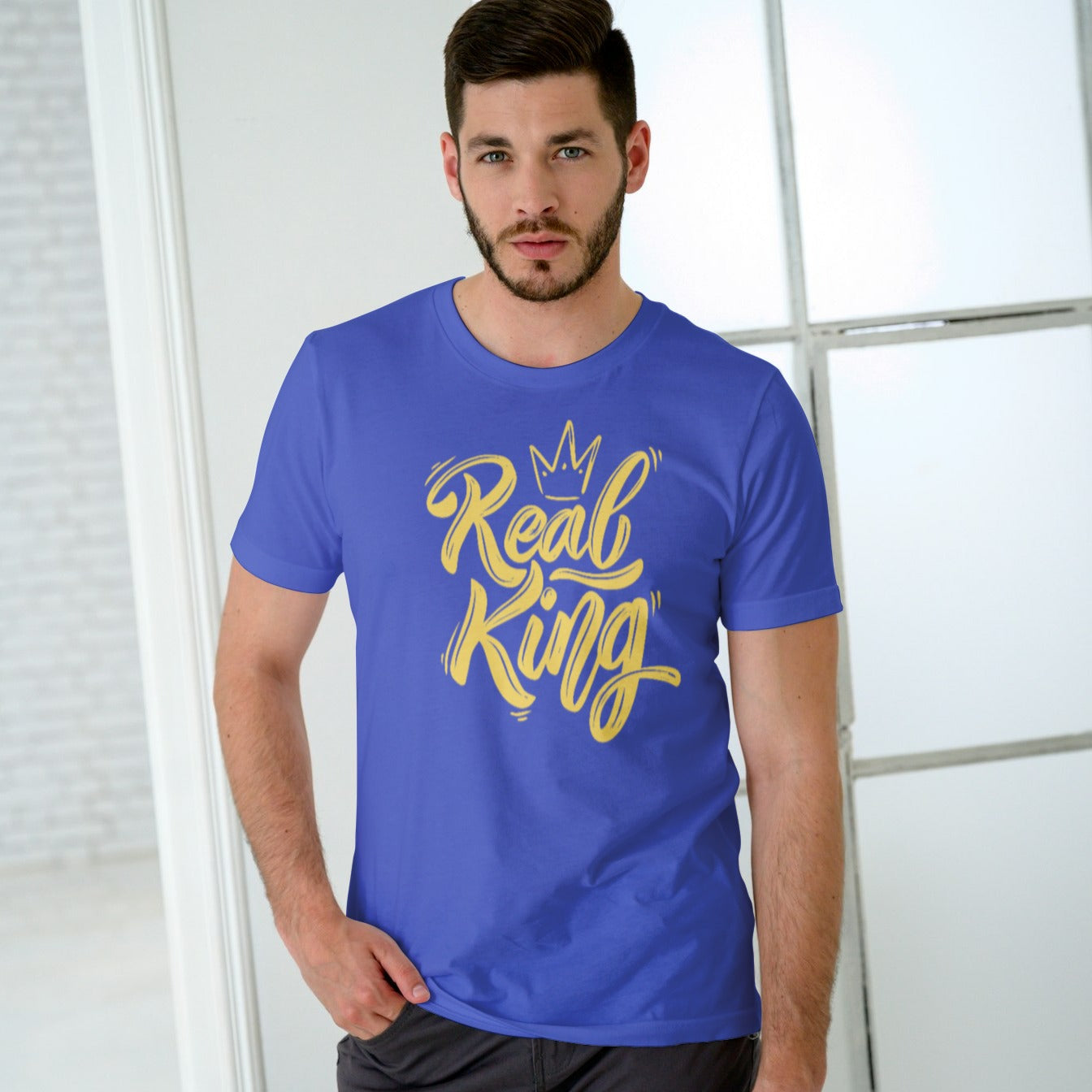 Men Cotton  T-Shirt TTF-030