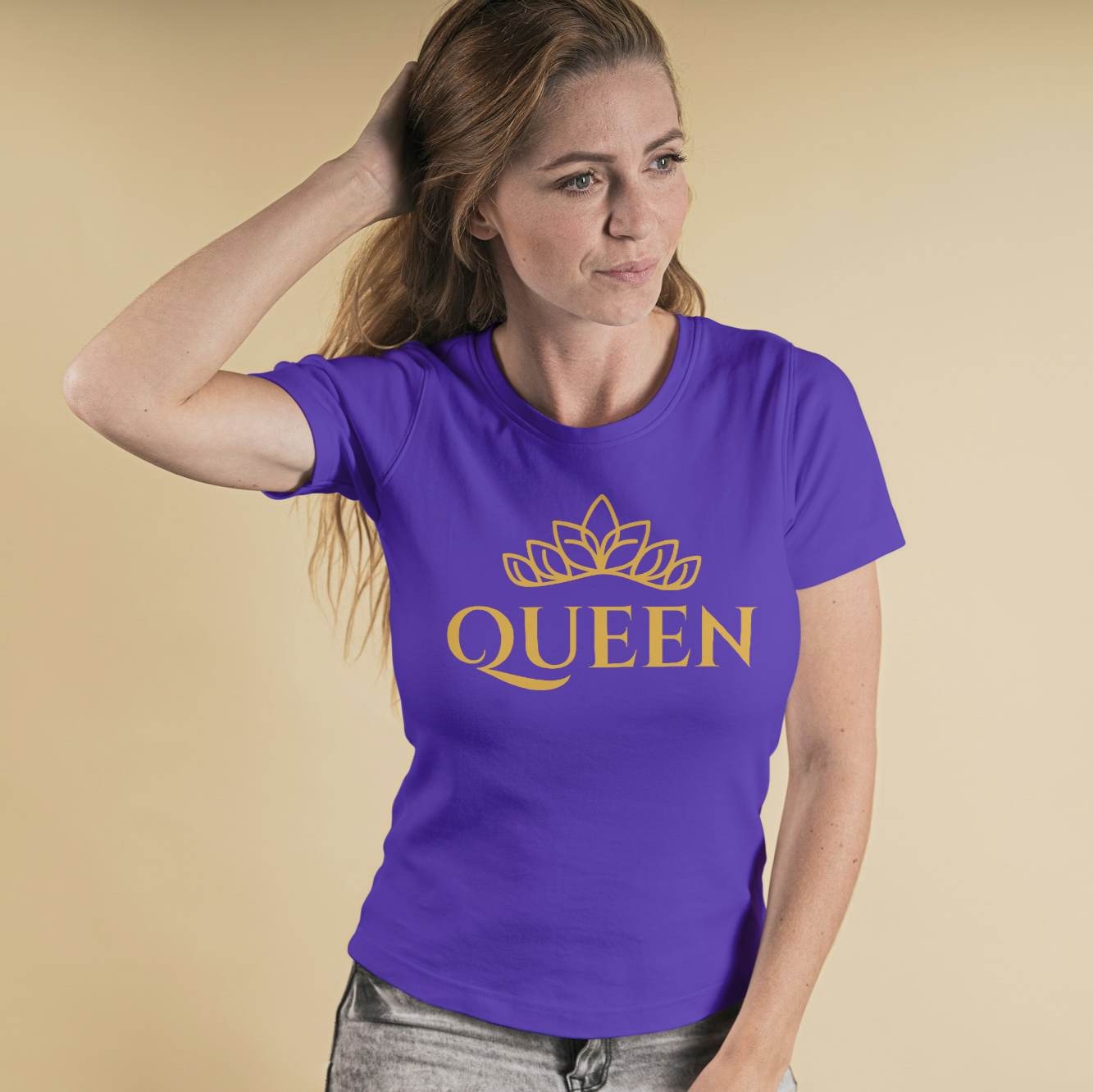 Women Cotton T-Shirt TTF-112