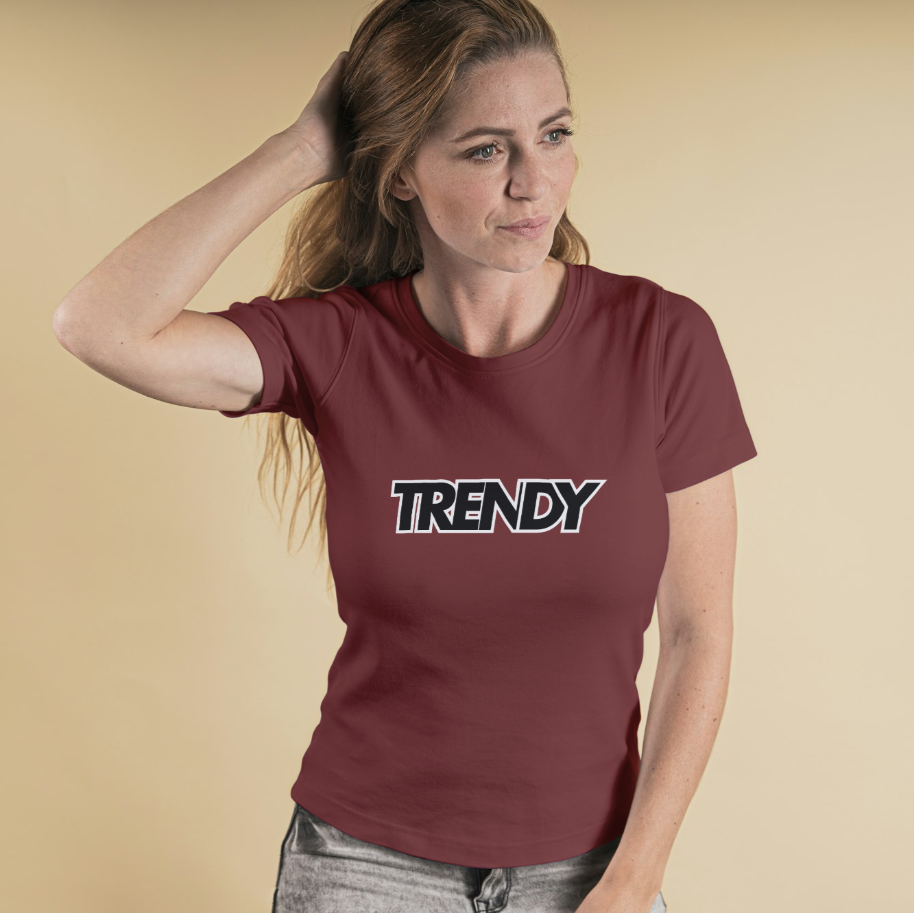 Women Cotton T-Shirt TTF-114