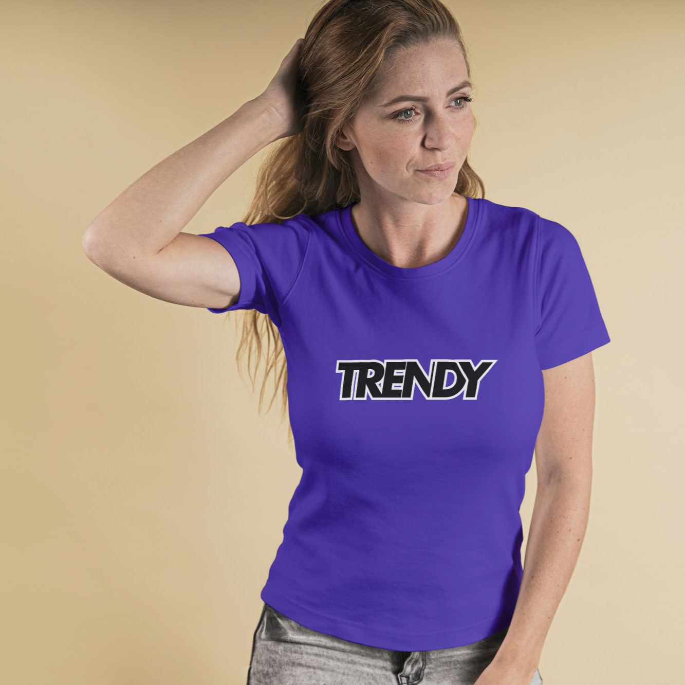 Women Cotton T-Shirt TTF-114